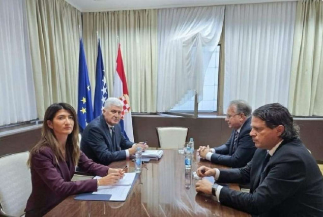 Čović i Nikšić na sastanku: Funkcionalnost institucija, rast i prosperitet FBiH naš su prioritet