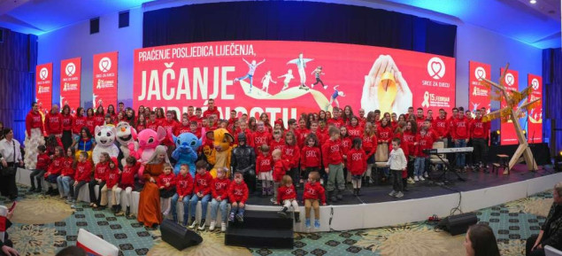 'Srce za djecu oboljelu od raka': Praćenje posljedica liječenja, jačanje budućnosti!