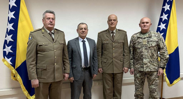 Parlamentarni vojni povjerenik BiH u radnoj posjeti Zajedničkom štabu OSBiH
