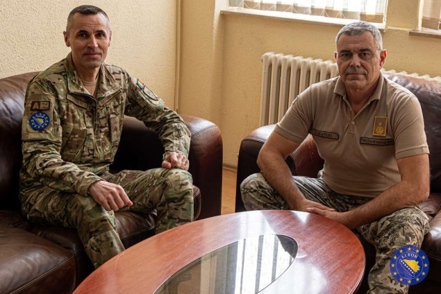 Načelnik štaba EUFOR-a posjetio 4. pješadijsku brigadu i njemačku LOT kuću u Čapljini
