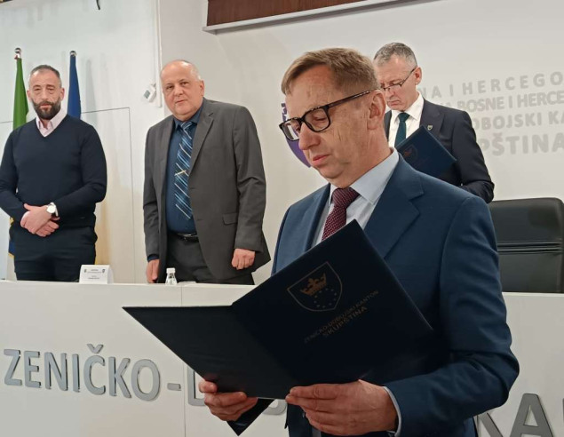 Skupština ZDK - Na dnevnom red budžet za 2025., Spahija Kozlić preuzeo zastupnički mandat