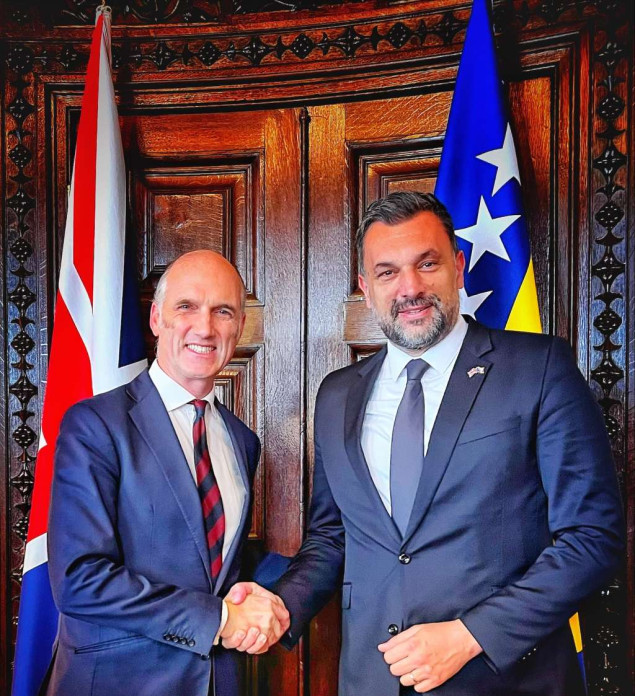 Konaković i Doherty o aktuelnoj situaciji u BiH i euroatlantskom putu