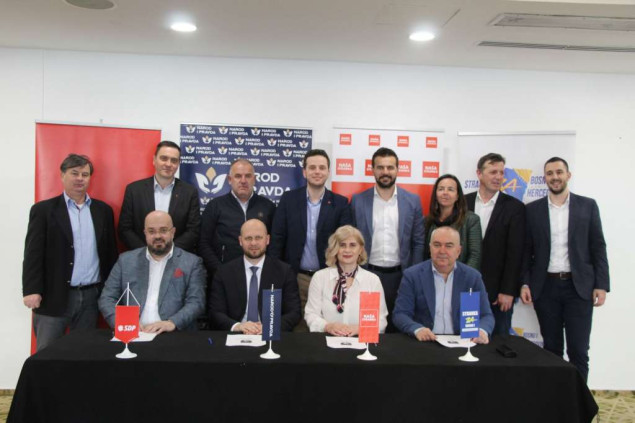 Potpisan Program nove skupštinske većine u Kantonu Sarajevo