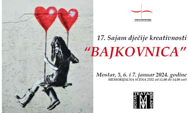 U Mostaru 17. Sajam dječije kreativnosti "Bajkovnica"