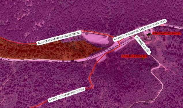 Zaštita zaštićenog pejzaža "Trebević", kroz izgradnju kanalizacionog sistema