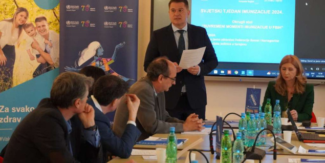 Zavod za javno zdravstvo Federacije BiH obilježio Svjetsku sedmicu imunizacije