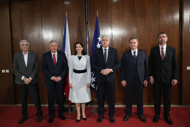 Zajednički kolegij oba doma PSBiH s predsjednicom Predstavničkog doma Parlamenta Češke Republike