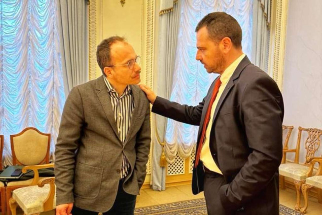 Magazinović s ministrom pravde Ukrajine