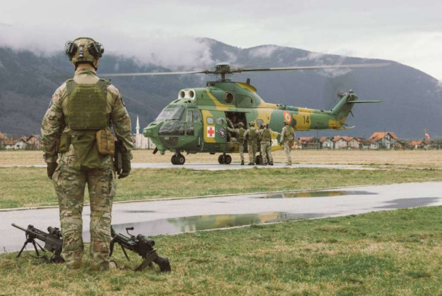 EUFOR intenzivirao vježbe slijetanja, medicinske evakuacije i transporta