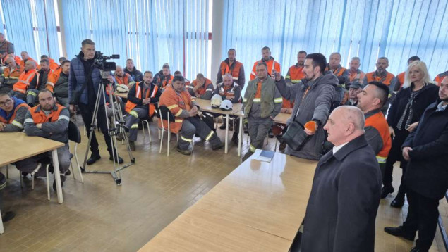 Đokić posjetio radnike 'Nove Ljubije' koji štrajkuju glađu: Prava radnika moraju biti zaštićena