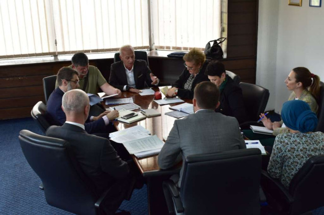 Delić s predstavnicima sindikata u Federaciji BiH i direktorom Udruženja poslodavaca FBiH
