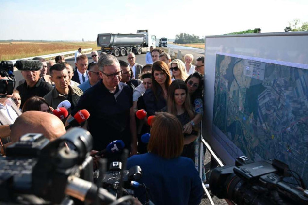 Vučić: Završni radovi na autocesti Kuzmin-Sremska Rača, povezat će Beograd i Bijeljinu