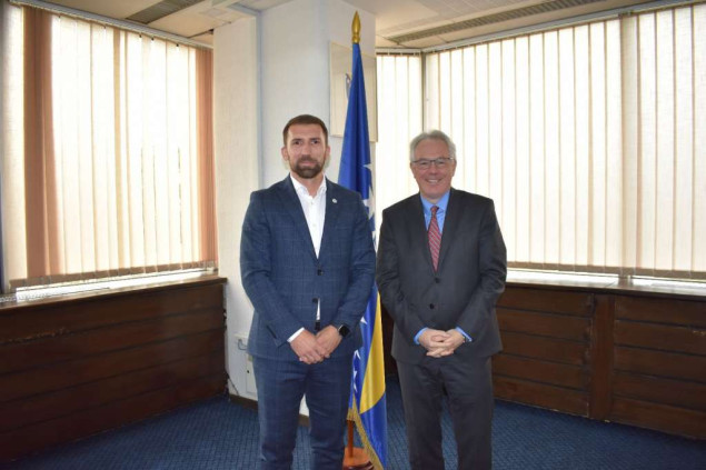 Ministar Delić i ambasador Murphy o neophodnim reformama i digitalizaciji resornih institucija