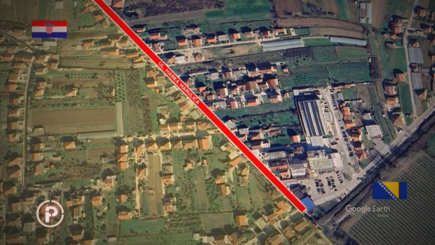 U kuću koja se nalazi u BiH može se ući samo iz Hrvatske