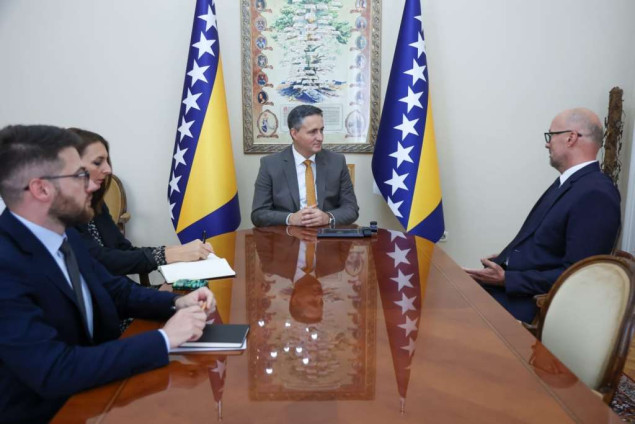 Sastanak Bećirović–Hlobeň: Podrška Slovačke suverenitetu i EU putu BiH
