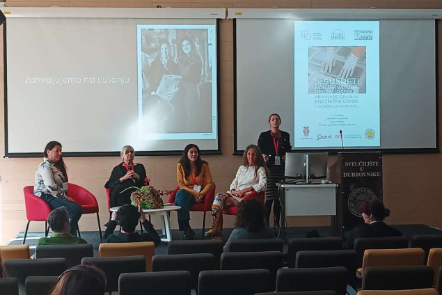 Predstavnica NUBBiH na Petim susretima konzervatora-restauratora arhivskog gradiva u Dubrovniku