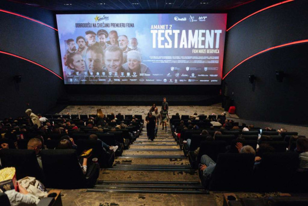 Više od 50 hiljada gledalaca u kinima širom BiH i Evrope pogledalo 'Testament'