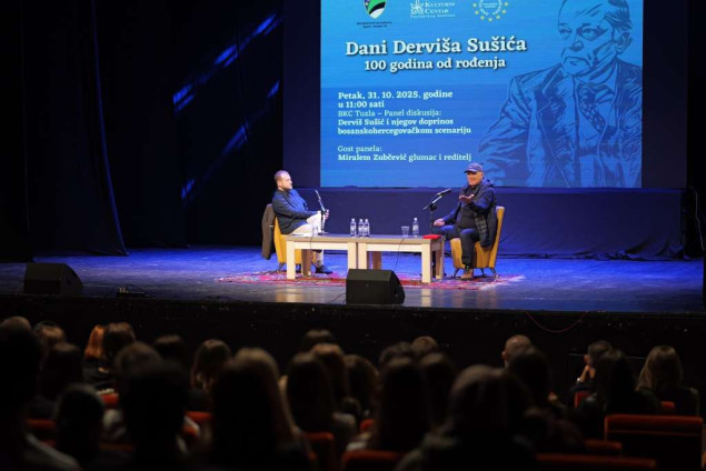 U BKC Tuzla obilježeno 100 godina od rođenja Derviša Sušića, Miralemu Zupčeviću uručeno priznanje