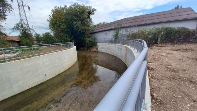 Regulacija korita rijeke Dobrinje u općini Ilidža