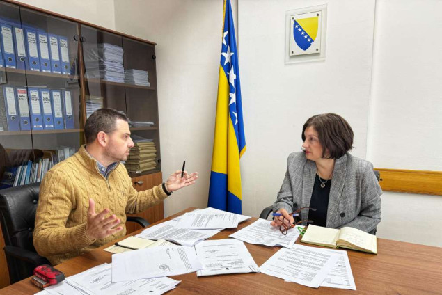 Magazinović sa v.d. direktoricom KJKP Rad: Podrška novim zakonima, najavljene krivične prijave