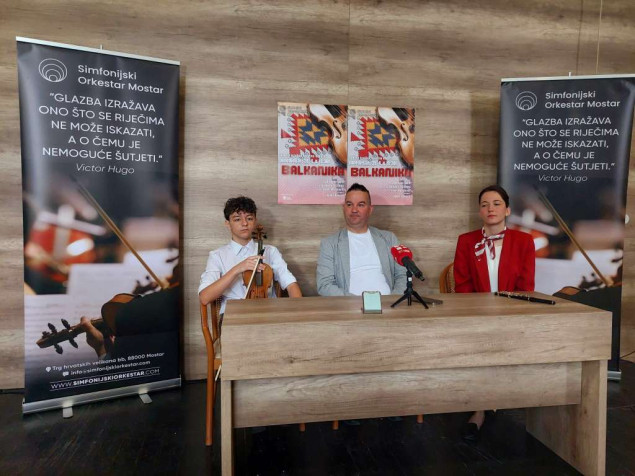 Simfonijski orkestar Mostar donosi etno motive Balkana u umjetničkom ruhu