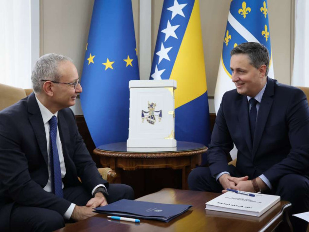 Bećirović - Di Ruzza: Italija snažno podržava nezavisnu i cjelovitu BiH