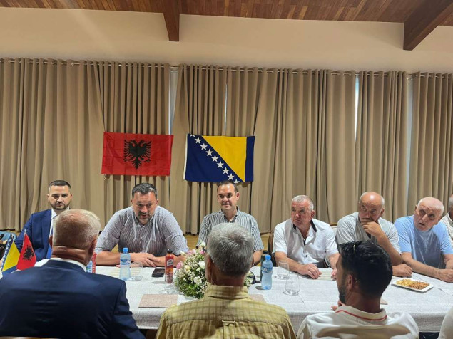 Konaković se sastao sa predstavnicima bošnjačke nacionalne manjine u Albaniji