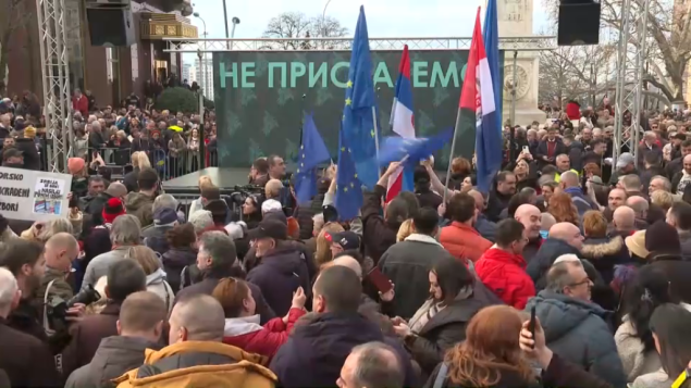Strasbourg: Predstavnici koalicije "Srbija protiv nasilja" pozvali na žurnu istragu izbora u Srbiji