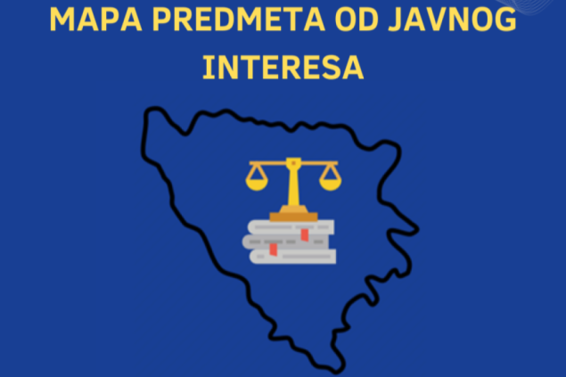 VSTVBiH - Mapa predmeta od javnog interesa dostupna javnosti