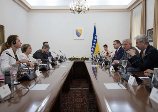 Džaferović primio visoku komesarku UN-a za ljudska prava Bachelet