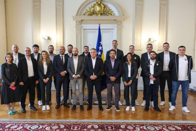Komšić ugostio izaslanstvo Košarkaškog kluba 'Dubai Basketball Club'