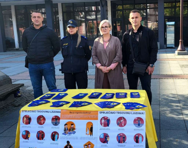 Policija Brčko distrikta BiH obilježila Europski dan borbe protiv trgovine ljudima