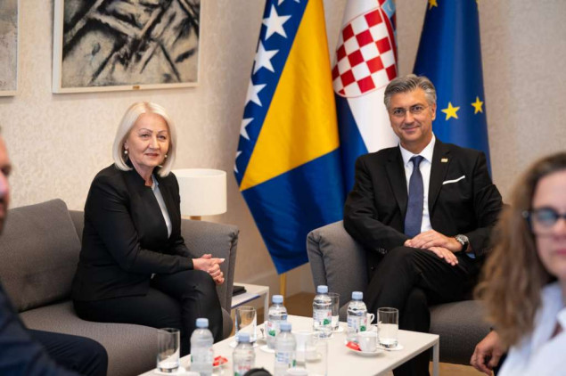 Krišto i Plenković: Hrvatska ostaje ključni partner na europskom putu BiH