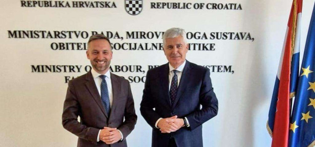 Čović i Piletić: Nastavak potpore socijalnim projektima i jačanju zajedništva Hrvata u BiH i RH