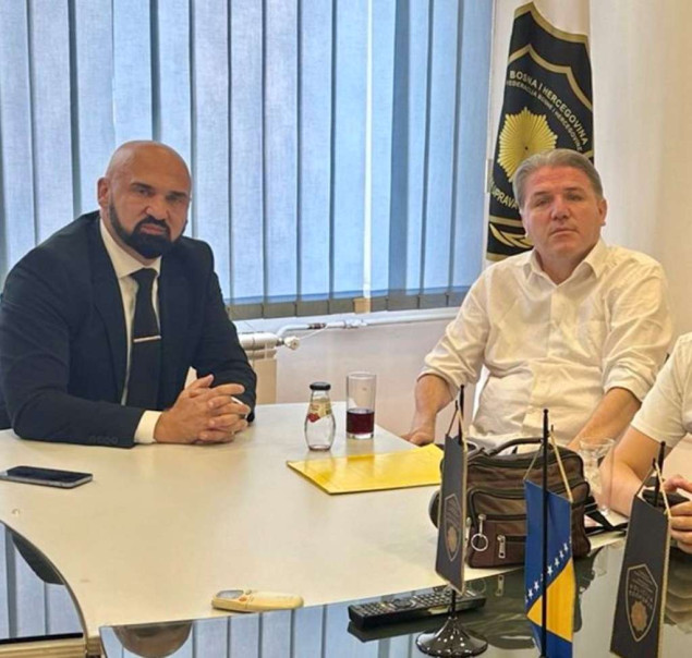 Isak se sastao sa predsjednikom Saveza ratnih vojnih invalida paraplegičara FBiH