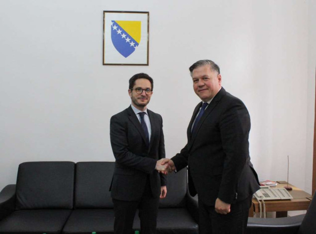 Brkić i Delmas: Nastaviti kontinuirani razvoj saradnje Francuske i BiH u svim oblastima