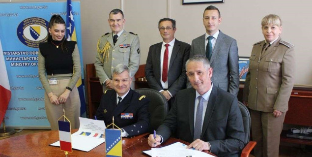 Potpisan Plan bilateralne vojne saradnje Bosne i Hercegovine i Francuske za 2023. godinu
