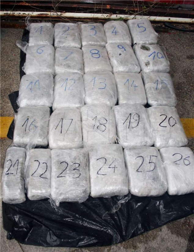 Zbog šverca 400 kg kokaina u Urugvaju uhićena dvojica Crnogoraca