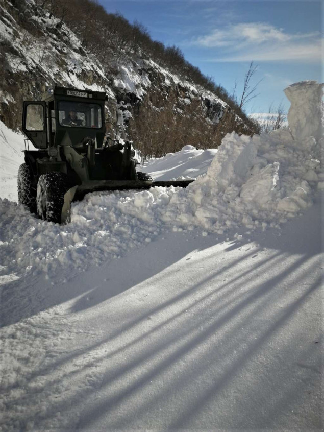 Doprinos OSBiH normalizaciji života u područjima pogođenim snježnim padavinama i nanosima
