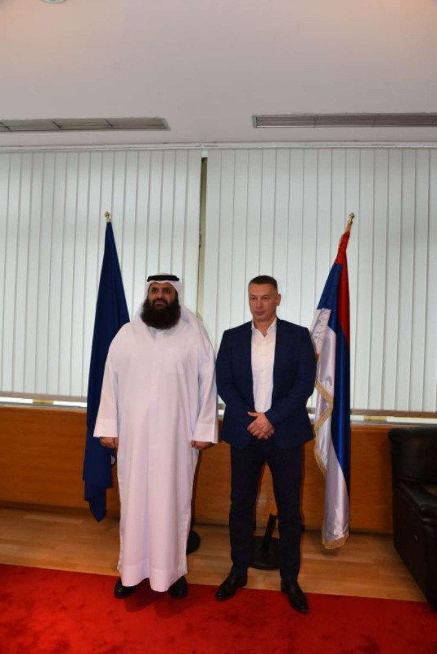 Nešić zaželio uspješan rad ambasadoru Katara Al-Attiyahu