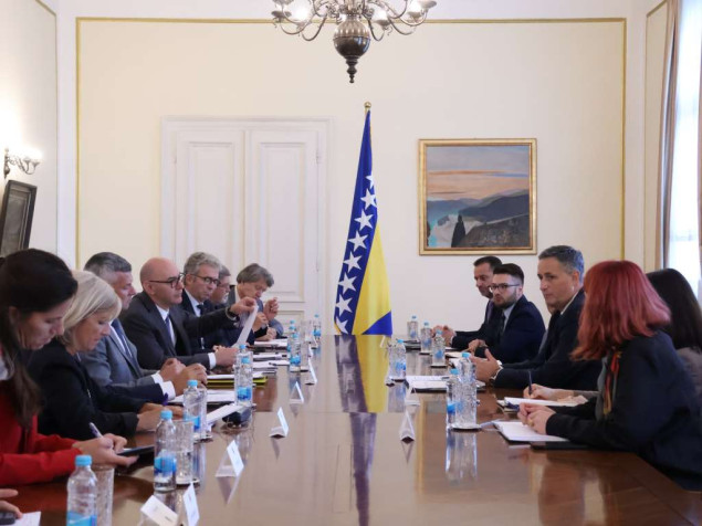 Bećirović s predstavnicima Evropskog parlamenta: Podrška procesu evropskih integracija BiH
