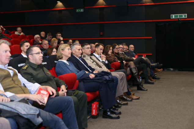 Ademović na predstavljanju dokumentarnog filma 'Facing War' u Sarajevu