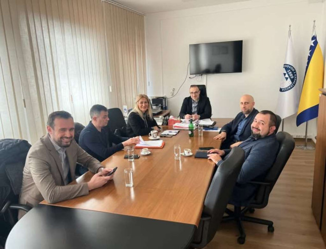 Sastanak o pronalasku lokacije za izgradnju poslovne zgrade KJKP 'Vodovod i kanalizacija'