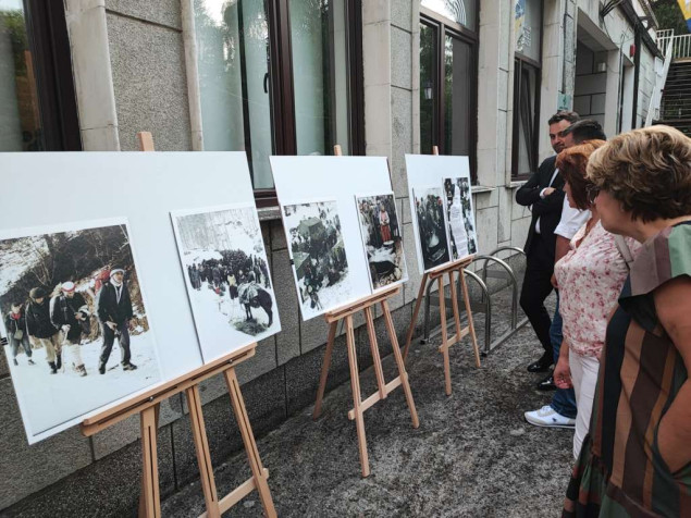 U Goraždu otvorena izložba 'Grebak u objektivu ratnog reportera Gyurija Bakonyija'