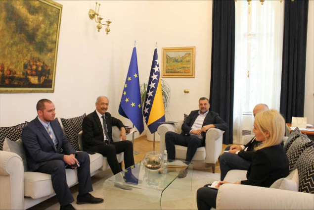 Konaković i Namoora o podršci BiH palestinskom narodu te evropskom putu BiH