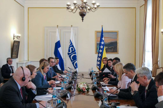 Cvijanović tokom susreta sa Valtonen: Mir u BiH nije ugrožen