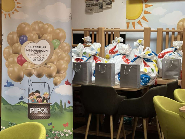 Udruženje 'Pipol' u kampanji podizanja svijesti o malignim oboljenjima u dječijoj dobi