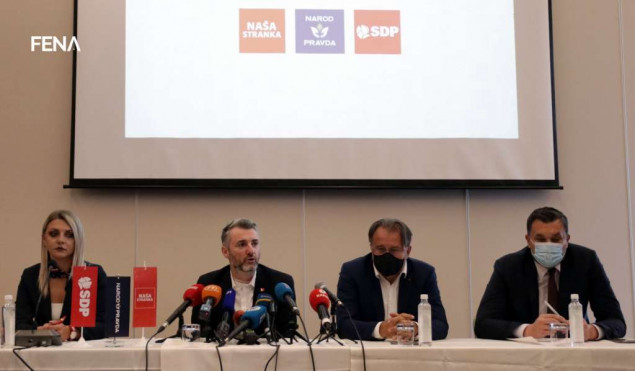Trojka kreće u razgovore o formiranju vlasti s HDZ-om BiH