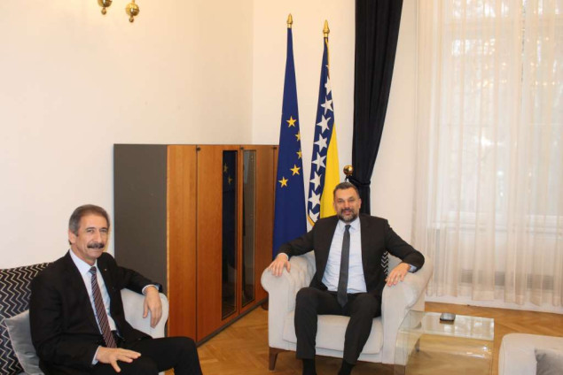 Konaković razgovarao s ambasadorom Namoorom, doajenom diplomatskog kora u Bosni i Hercegovini