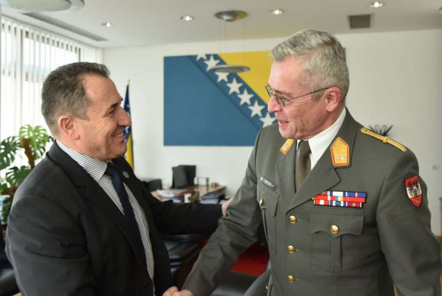 Saradnja Ministarstva sigurnosti BiH i EUFOR-a doprinjela poboljšanju sigurnosti i stabilnosti u BiH